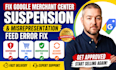 fix google merchant centre suspension, gmc misrepresentation feed error