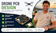 drone pcb design, uav pcb layout, flight controller pcb, gps navigation pcb