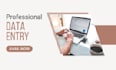 data entry and data typing work for you
