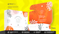 design box design, product packaging design, mailer box with 3d mockup
