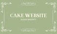 create cake website landing page cake website