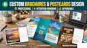 design professional brochures postcards quickly