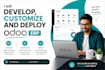 develop, customize and deploy odoo erp