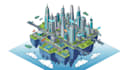 create a isometric map vector illustration