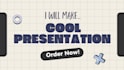 make appealing presentation of your choosing