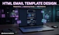 design a professional HTML email template
