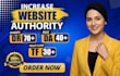 increase DR to 40 to 70 permanent ahrefs DR increase moz da