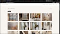 create a modern art gallery website with admin dashboard