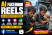 create ai facebook reels bunker videos