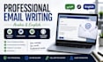 write professional emails in arabic and english