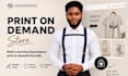 setup squarespace printify with print on demand store