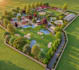 design 3d landscape backyard, garden, pool and outdoor space