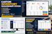 develop a custom inventory management system in python
