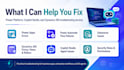 fix your power apps, power automate, copilot studio for you