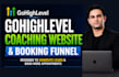create a gohighlevel coaching website, funnel and CRM setup