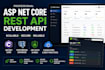 build rest apis using asp net web API and postgresql