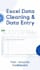 do data cleaning and remove duplicates