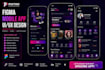 design figma wireframe and modern UI UX for mobile app