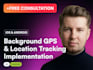 implement gps location tracking for your ios and android app