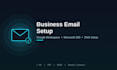set up your professional business email with a custom domain