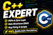 do expert cpp programming, oops tasks, and dsa coding