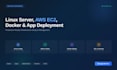 setup your linux server, AWS ec2, docker and deploy your application