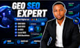 do GEO SEO, aeo optimization and se0 backlinks