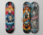 design custom skateboards graphics, surf graphics,stickers