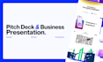 design a professional pitch deck and business presentation