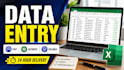 do data cleaning and data entry