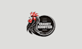 create a capturing vintage logo with rooster sauces brand