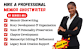 professionally ghostwrite your memoir and life story