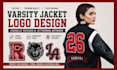 design custom varsity jacket logo, chenille patch and letterman jacket artwork