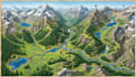 do adventure map illustration, children map, pirate map, treasure and hiking map
