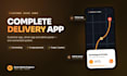 build a full delivery app with customer driver and admin panel
