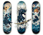 design custom skateboards graphics, surf graphics,stickers