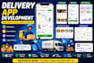 develop delivery app, courier delivery app, food delivery app, logistics app