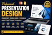 redesign powerpoint presentation into business slides