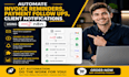 automate invoice reminders, payment follow ups, client notification using n8n