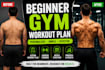 provide beginner gym workout plan