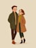 design couple portrait wedding portrait