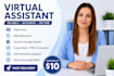 do accurate data entry, web research, virtual assistant tasks, invoicing
