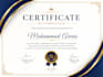 design certificate award and achievement for you