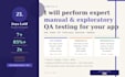 test automate and manually test your software