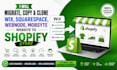 migrate copy clone wix squarespace webnode mobsyte store to shopify website