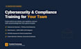 deliver cybersecurity and compliance training for your team