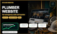 build a plumber website with mobile call buttons and local SEO