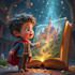 create cinematic kids book trailer animation video