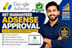 get google adsense approval and fix adsense website issues professionally