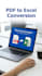 convert PDF to excel spreadsheet accurately and fast